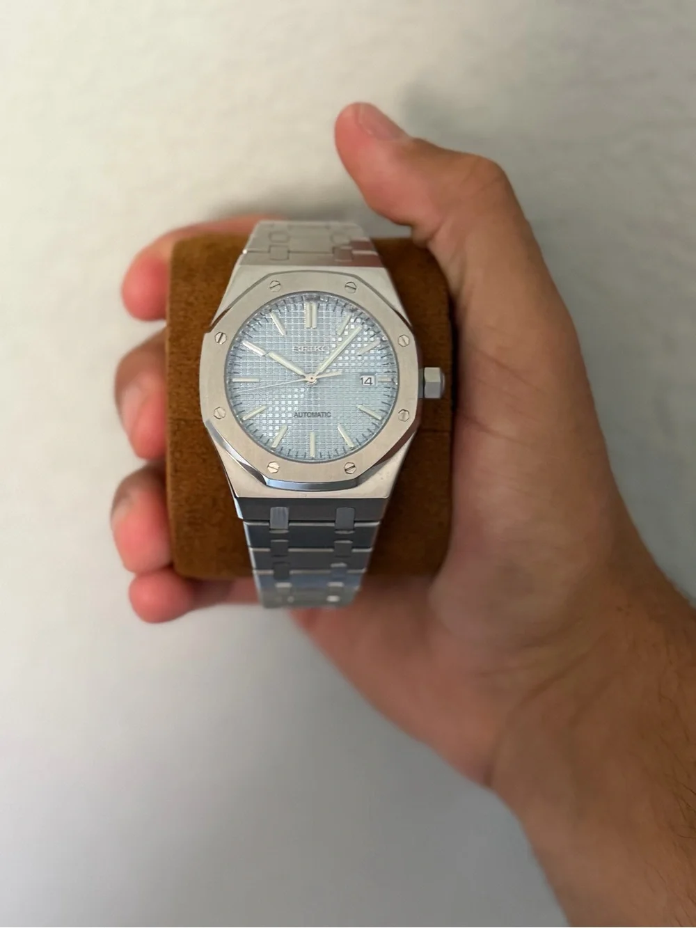Seiko Mod: Sky Blue Royal Oak